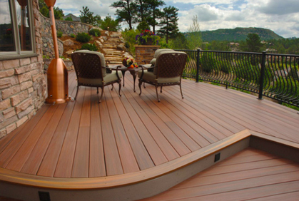 Top composite deck designs and plans photo gallery design ideas photos and diy makeovers