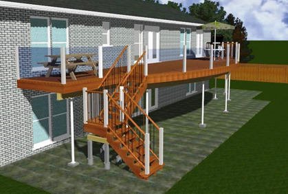DIY free deck design software tool online easy to use downloads and reviews designs ideas and online photo gallery