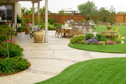 Pictures of landscaping backyards designs ideas and photos