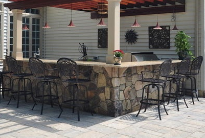 Most popular outdoor patio bar pictures with DIY design ideas and DIY plans