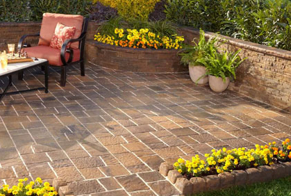 Pictures of best patio pavers how to install lay build designs ideas and photos