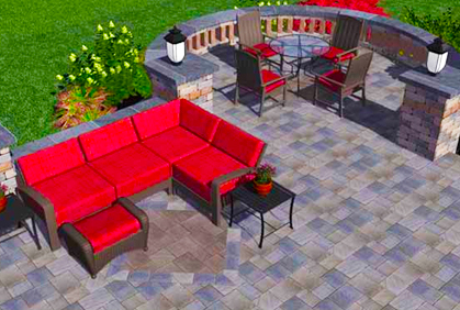 DIY easy to use free patio design software tools designs ideas and online photo gallery