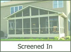 Screened in Porch